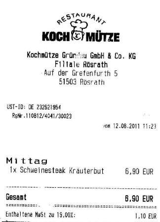 wmde Hffner Kochmtze Restaurant